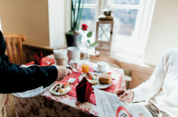 Frühstücksbuffett im Ammerland